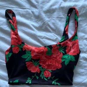 bershka super crop top